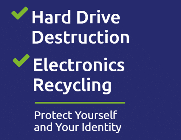 Data Recycling NE Hard drive Destruction and Electronic Recycling