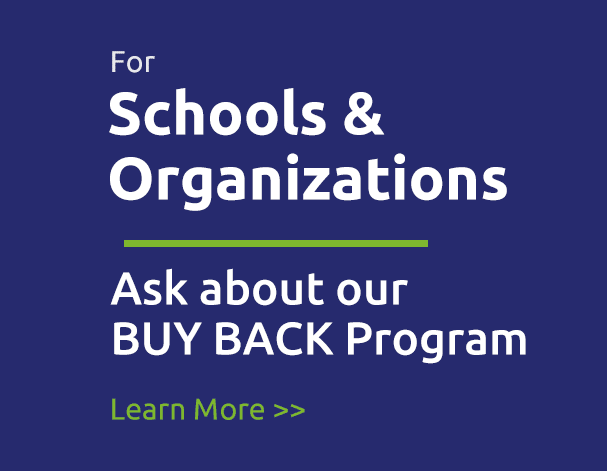 buy back program for schools and organizations